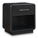  Signature Design by Ashley Rowanbeck B821-91 One Drawer Night Stand IMAGE 1