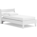  Signature Design by Ashley Socalle EB1867B1 Twin Panel Platform Bed IMAGE 1