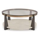  Signature Design by Ashley Frazwa T432-8 Round Cocktail Table IMAGE 2