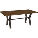 Amisco Parade Counter Height Dining Table with Trestle Base 50566/74|90486/3787 IMAGE 1