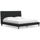  Signature Design by Ashley Cadmori B2616-82 King UPH Bed with Roll Slats IMAGE 1