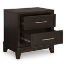  Signature Design by Ashley Neymorton B618-92 Two Drawer Night Stand IMAGE 2