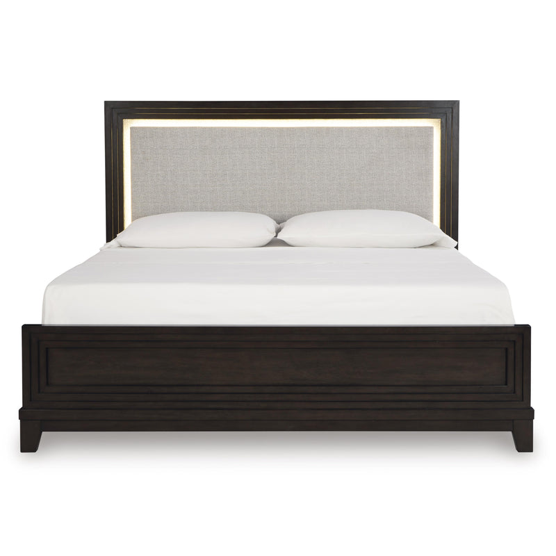 Signature Design by Ashley Neymorton California King Upholstered Panel Bed B618-58/B618-56/B618-94 IMAGE 3