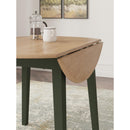  Signature Design by Ashley Gesthaven D401-15 Round Dining Room Drop Leaf Table IMAGE 6