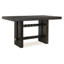  Signature Design by Ashley Burkhaus D984-32 Rectangular Dining Room Counter Table IMAGE 1