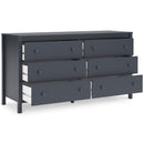  Signature Design by Ashley Simmenfort EB1528-231 Six Drawer Dresser IMAGE 2