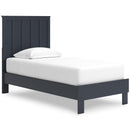  Signature Design by Ashley Simmenfort EB1528B1 Twin Platform Bed IMAGE 1