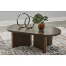  Signature Design by Ashley Korestone T689-0 Oval Cocktail Table IMAGE 6