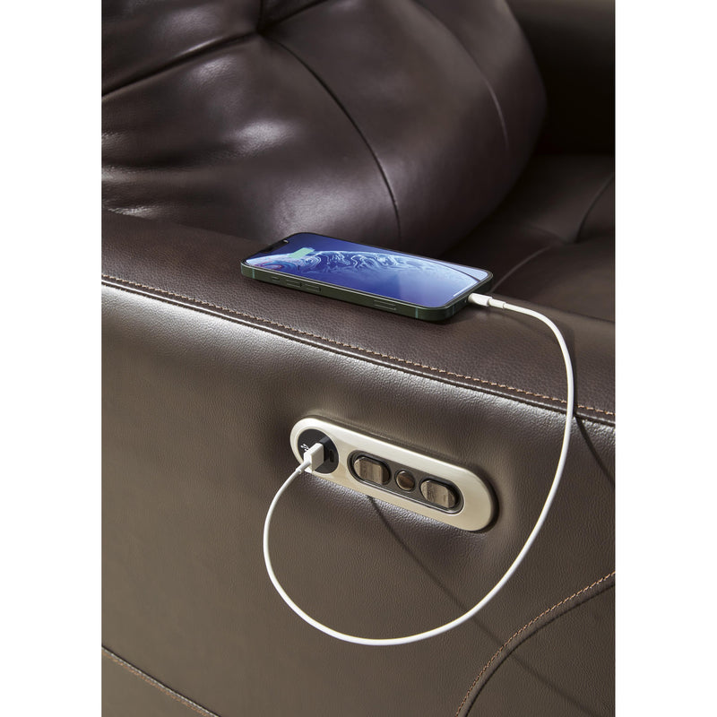  Signature Design by Ashley Pisgham U1050013 Power Recliner with Adjustable Headrest IMAGE 10