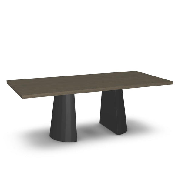 Amisco Gemma Dining Table with Pedestal Base 50573/25-94884/SV IMAGE 1