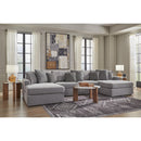  Signature Design by Ashley Modmax 92104S19 4 pc Pit Sectional IMAGE 4