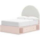 Signature Design by Ashley Wistenpine B1323B13 Full Upholstered Panel Bed with Storage IMAGE 1