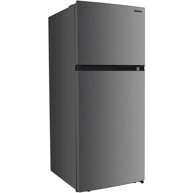 Danby 28-inch, 18 cu. ft. Freestanding Top Freezer Refrigerator DFF176B1SLDB IMAGE 2