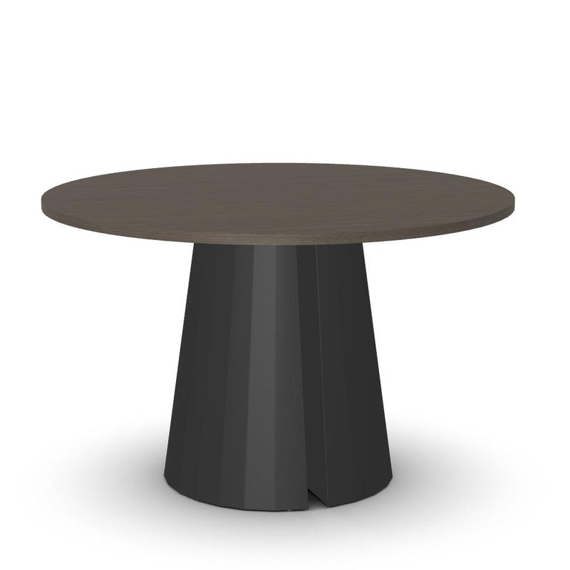 Amisco Round Gemma Dining Table with Pedestal Base 50573/25-94859/S9 IMAGE 1