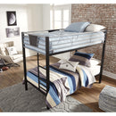  Signature Design by Ashley Dinsmore B106B8 Twin over Twin Bunk Bed with 2 Mattresses IMAGE 4