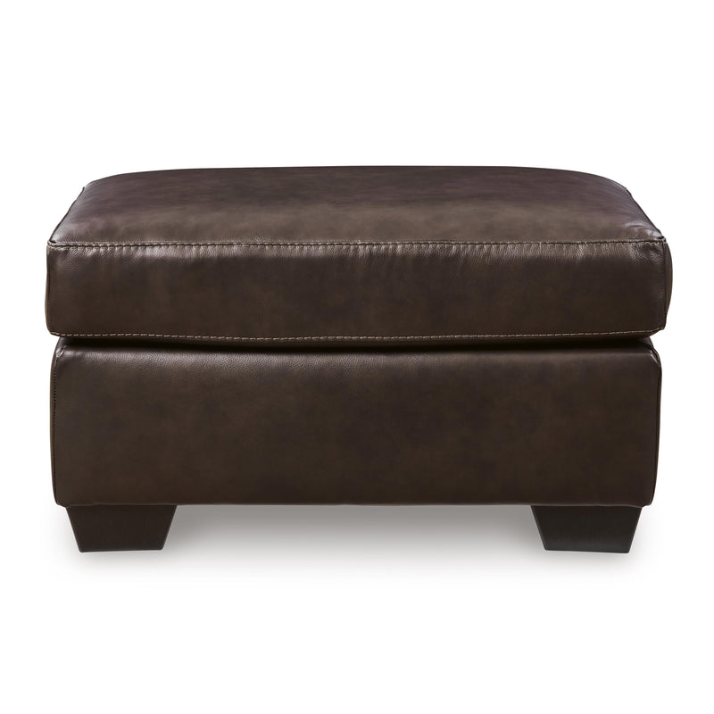 Signature Design by Ashley Santorine Leather Match Ottoman 2170614C IMAGE 2