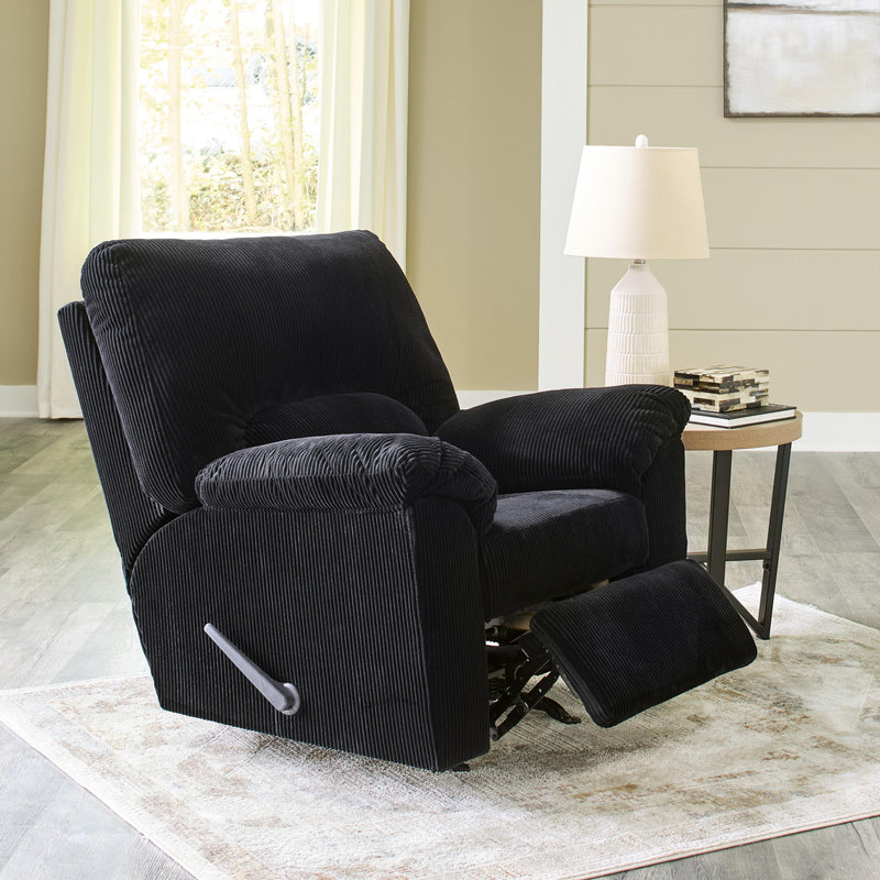 Signature Design by Ashley SimpleJoy Rocker Fabric Recliner 2420425C IMAGE 8