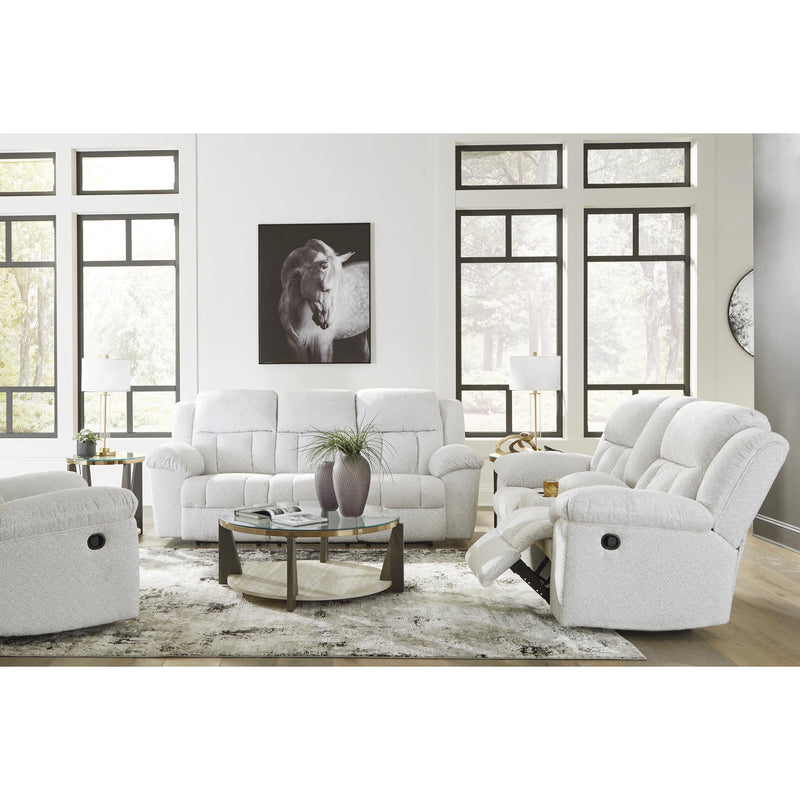 Signature Design by Ashley Frohn Reclining Fabric Loveseat with Console 3740594C IMAGE 13