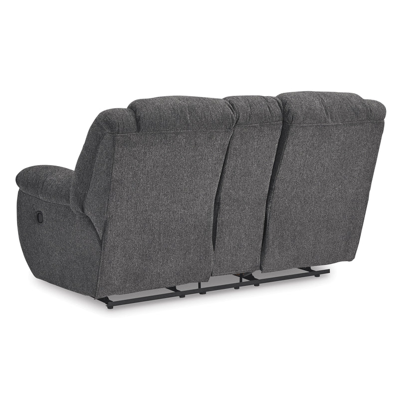 Signature Design by Ashley Foreside Reclining Fabric Loveseat with Console 3810494C IMAGE 5