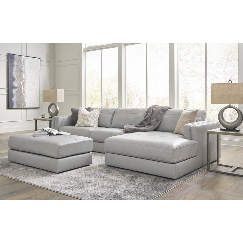 Signature Design by Ashley Amiata Leather Match 2 pc Sectional 5740466C/5740417C IMAGE 10