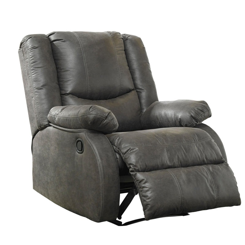 Signature Design by Ashley Bladewood Leather Look Recliner with Wall Recline 6030629C IMAGE 3