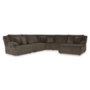  Signature Design by Ashley Top Tier 92705S1C 6 pc Reclining Sectional with Chaise IMAGE 1