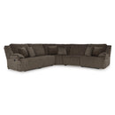  Signature Design by Ashley Top Tier 92705S3C 5 pc Reclining Sectional IMAGE 1