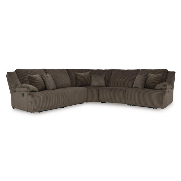 Signature Design by Ashley Top Tier Reclining Fabric 5 pc Sectional 9270540C/9270519C/9270577C/9270546C/9270541C IMAGE 1