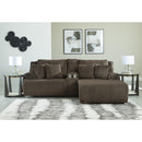  Signature Design by Ashley Top Tier 92705S4C 3 pc Reclining Sectional Sofa with Chaise IMAGE 2