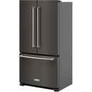 KitchenAid 36-inch, 20 cu. ft. Counter-Depth French 3-Door Refrigerator with Water Dispenser KRFC136RBS IMAGE 5