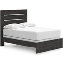  Signature Design by Ashley Hollivern B2108B12 Full Panel Bed IMAGE 1