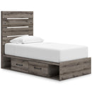  Signature Design by Ashley Graystorm B2405B18 Twin Panel Storage Bed IMAGE 1