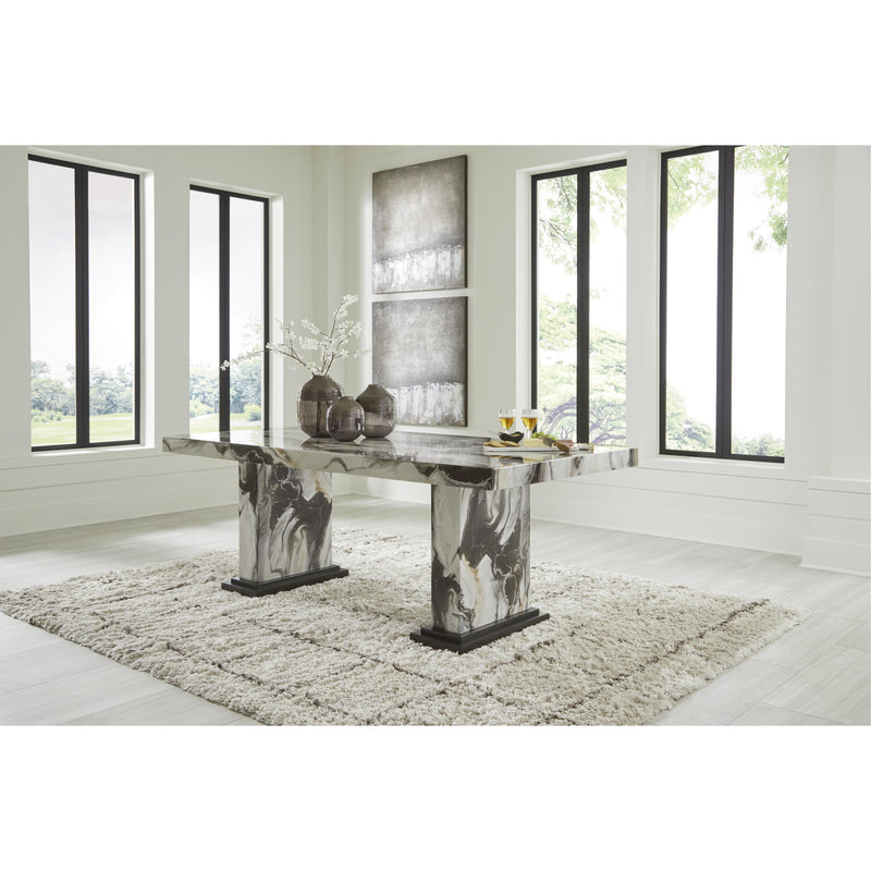 Signature Design by Ashley Jeshina Dining Table PCD581-26T/PCD581-26B IMAGE 4