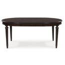Signature Design by Ashley Lavinton D764-35 Oval Dining Room Extension Table IMAGE 3