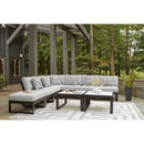  Signature Design by Ashley Beachloft P490P1 6 pc Outdoor Sectional IMAGE 3