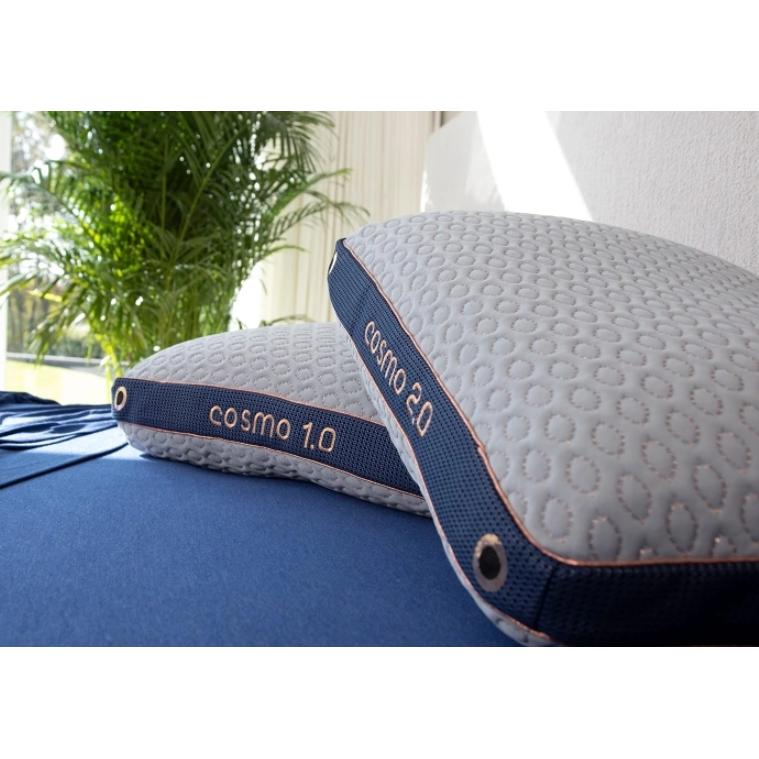  Bedgear Cosmo Performance® Pillow 1.0 (Standard) - Plush Slim - Back & Side Sleepers IMAGE 5