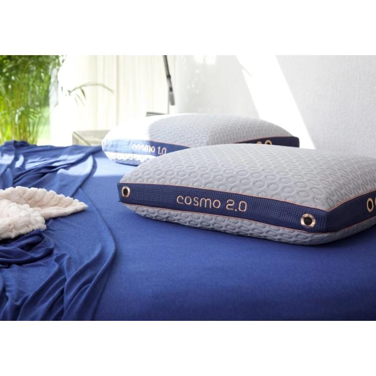  Bedgear Cosmo Performance® Pillow 1.0 (Standard) - Plush Slim - Back & Side Sleepers IMAGE 6