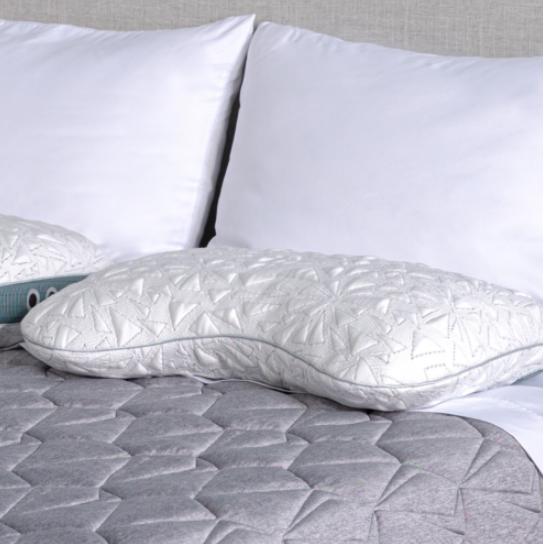  Bedgear Storm Cuddle Curve 0.0 Pillow - Slim - Stomach Sleepers IMAGE 7