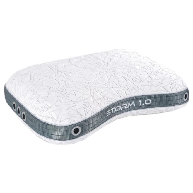 Bedgear Storm Cuddle Curve 1.0 Pillow - Plush Slim - Back & Side Sleepers IMAGE 1
