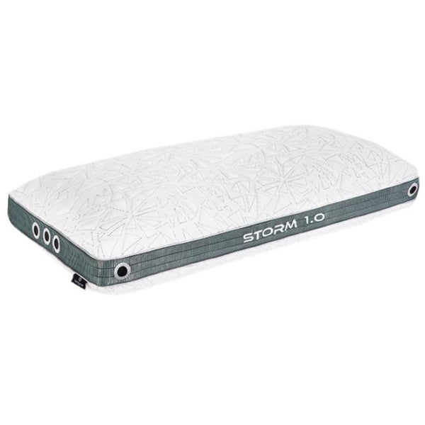  Bedgear Storm Performance® 1.0 Pillow (King) - Plush Slim - Back & Side Sleepers IMAGE 1