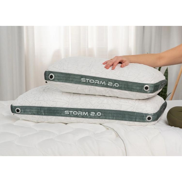  Bedgear Storm Performance® 2.0 Pillow (King) - Plush - Back & Side Sleepers IMAGE 5