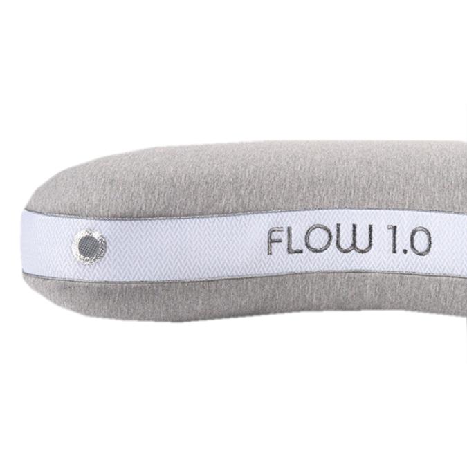  Bedgear Flow Cuddle Curve 1.0 Pillow - Plush Slim - Back & Side Sleepers IMAGE 2