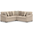  Benchcraft LadyMae 59404S1 3 pc Sectional IMAGE 1