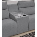  Signature Design by Ashley Modmax 65906S4 3 pc Power Reclining Sectional with Chaise IMAGE 4