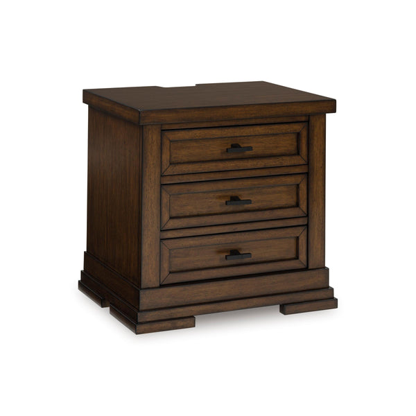 Signature Design by Ashley Taffenbrook B849-93 Three Drawer Night Stand IMAGE 1