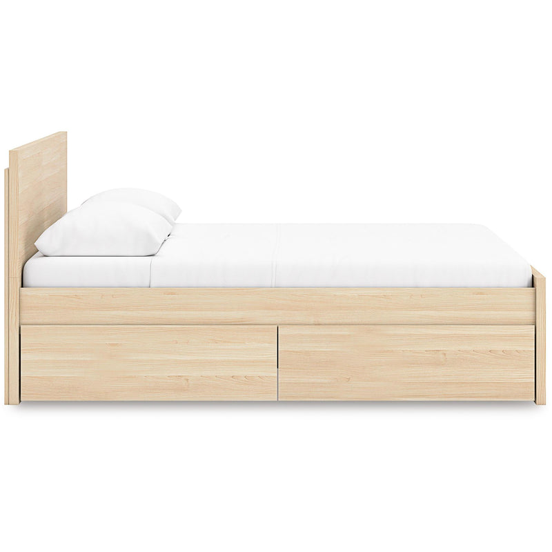  Signature Design by Ashley Onita EB9632B12 Queen Panel Platform Bed with 1 Side Storage IMAGE 4