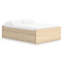  Signature Design by Ashley Onita EB9632B8 Full Platform Bed with 1 Side Storage IMAGE 1