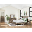  Signature Design by Ashley Elbrim PCB2005B7 King Panel Storage Bed IMAGE 7