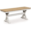  Signature Design by Ashley Purlaney PCD627-00 Large Dining Room Bench IMAGE 1