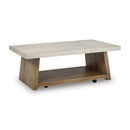  Signature Design by Ashley Brendalhouse T642-1 Rectangular Cocktail Table IMAGE 1